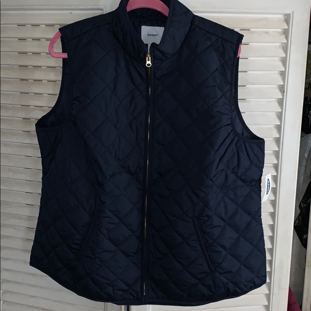 Blue Old Navy vest